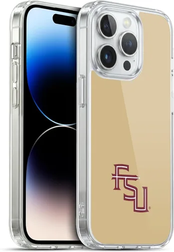 Miniatura 40 de Head Case Designs Funda de gel suave FSU Seminoles de la Universidad Estatal de Florida con licencia oficial compatible con Apple iPhone 13 Pro Max