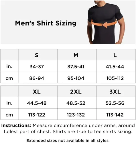 Miniatura 6 de Tommie Copper Men's Pro-Grade Shoulder Support Shirt I UPF 50, Long Sleeve Compression Shirt, Upper Body & Posture Support