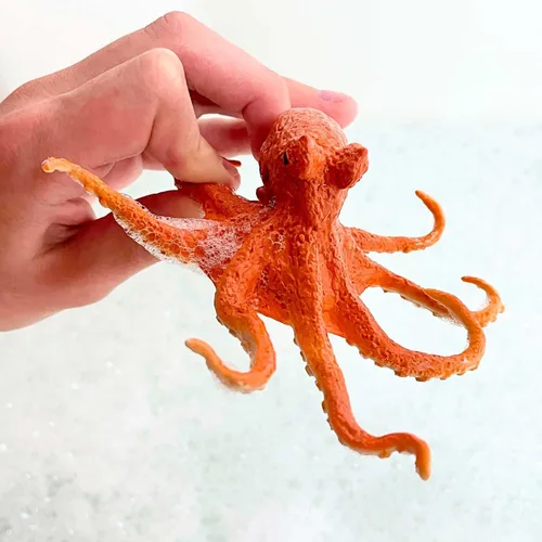 Miniatura 4 de Safari Ltd. Figura de pulpo – Figura detallada de plástico de 5 pulgadas – Divertido juguete educativo para niños, niñas y niños a partir de 3 años