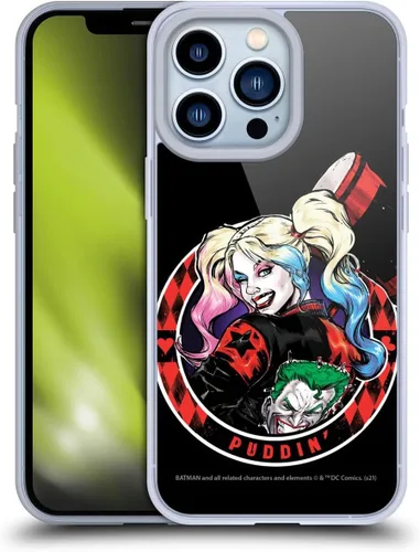 Miniatura 46 de Head Case Designs Funda de gel suave con licencia oficial de Batman DC Comics Love Hate Joker Harley Quinn Graphics [protección de grado militar]