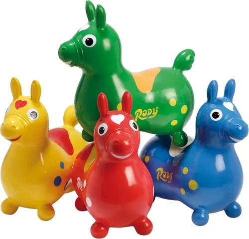 Miniatura 2 de Gymnic Rody Caballo Saltarín Azul
