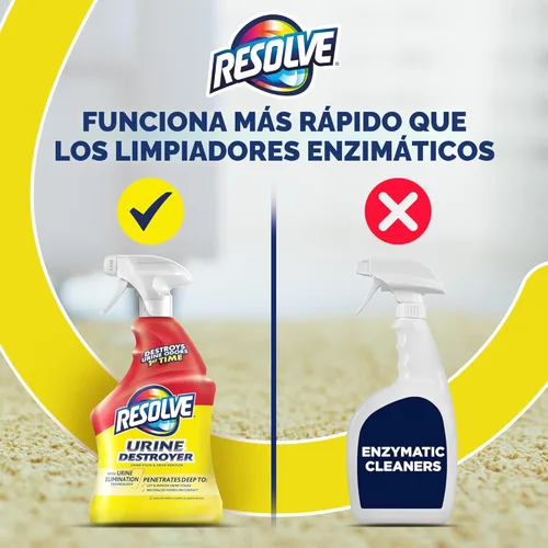 Miniatura 7 de Resolve - Destructor de orina en aerosol para eliminar manchas y olores, 32 onzas