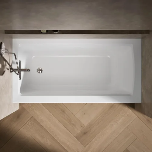 Miniatura 7 de Kohler 1946-LA-0 Archer 60" x 30" baño alcobólico, drenaje izquierdo, Blanco