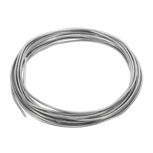 Miniatura 15 de Patikil 99.99% alambre de zinc de alta pureza, 2 rollos, calibre 17, alambre suave para cuentas de 0.059 in para experimentos de laboratorio