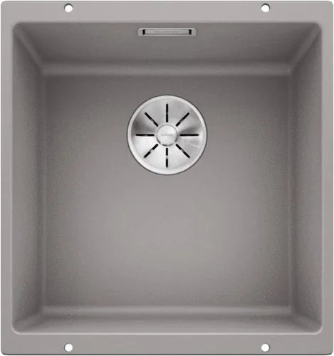 Miniatura 10 de BLANCO 523406 SUBLINE Fregadero de cocina, carbón, 15.7 in Unterschrank