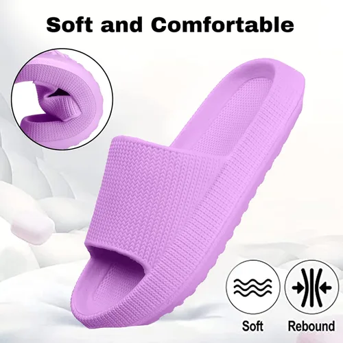 Miniatura 6 de Orthoshoes Sandalias de nube para niños y niñas, cómodas, con suela gruesa, antideslizantes, para ducha, baño, zapatos de playa de verano para niños