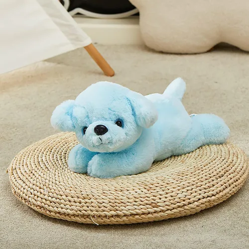 Miniatura 2 de Glow Guards - Cachorro de peluche azul, de 15 pulgadas, musical, suave, con luces ledes nocturnas, para Navidad, Día del Niño y cumpleaños.
