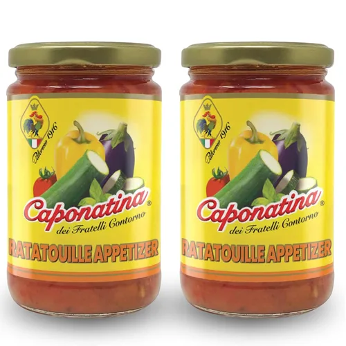 Miniatura 18 de Contorno Aperitivo de alcachofa Caponatina 10.5 oz Ideal para Bruschetta Hecho en Italia