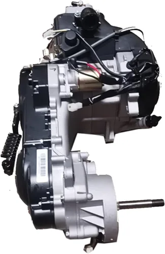Miniatura 2 de X-PRO Motor GY6 de 4 tiempos de 50 cc para scooter con transmisión CVT, automático, de carcasa corta, con amortiguadores traseros duales, arranque