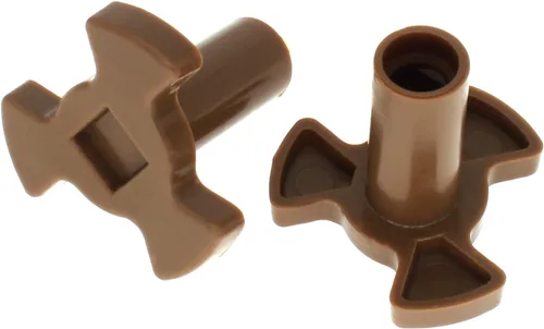 Miniatura 6 de FDXGYH Acoplador giratorio de microondas, 2 piezas, soporte para placa giratoria para horno de microondas, guía de rodillo, repuesto de acoplamiento