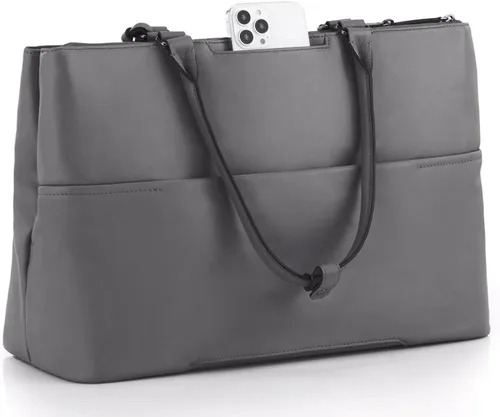 Miniatura 4 de TUMI Voyageur Sidney Business Tote - Gris perla, Gris (Pearl Grey)