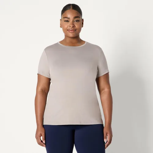 Miniatura 107 de Amazon Essentials Camiseta de manga corta con cuello redondo para mujer, de secado rápido, para entrenamiento, gimnasio, paquete múltiple