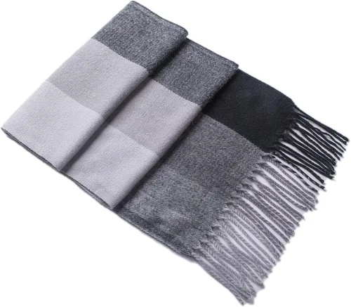 Miniatura 45 de Alpine Swiss Bufanda a cuadros para hombre, ultra suave, chal de invierno, cálido, ligero, para clima frío