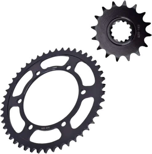 Miniatura 2 de 525 Chain 16T 47T Front Rear Sprocket Wheel Compatible With TDM900 5PS TDM 900A ABS FZ8 FZ8N FZ8S FZ-8 FZ-8S FZ-8N FZ 8 TDM 900(Front)