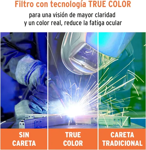 Miniatura 5 de Soldadura de máscara digital, sombra 9 a 13, Truper Expert
