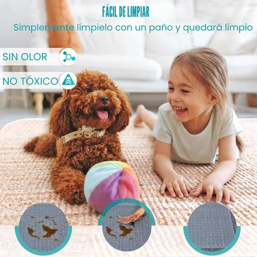 Miniatura 6 de Tapete para silla de oficina, tapete transparente para silla de escritorio de computadora para suelos de moqueta bajos, protector de alfombra grueso