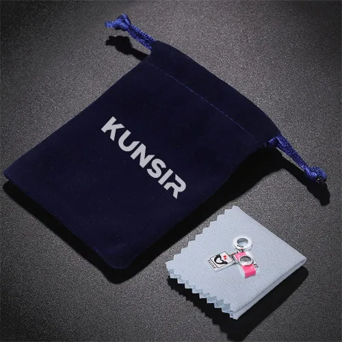 Miniatura 112 de KUNSIR Los abalorios se adaptan a pulseras Pandora para mujer, plata de ley 925, cuentas colgantes de joyería para niñas, dijes de feliz cumpleaños