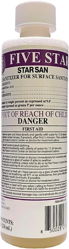 Miniatura 2 de 8oz Star San con botella de spray de 32 oz para elaboración casera