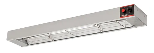 Miniatura 6 de Winco ESH-24, Calentador de tira eléctrico de 24 ″, 500W, 4.2A, Calentador infrarrojo de alimentos de grado comercial, Estaciones de paso