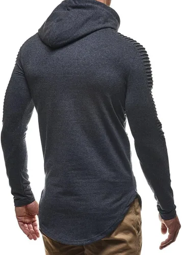 Miniatura 3 de Leif Nelson LN6369 Sudadera con capucha de gran tamaño para hombre