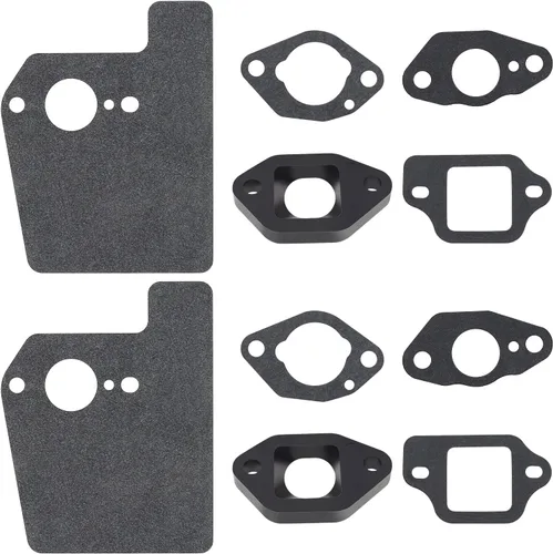 The Lord of the Tools Juego de 2 juntas aislantes de carburador compatibles con Honda GCV160 GCV160A GCV160LA GCV160LAO GCV160LE piezas de motores