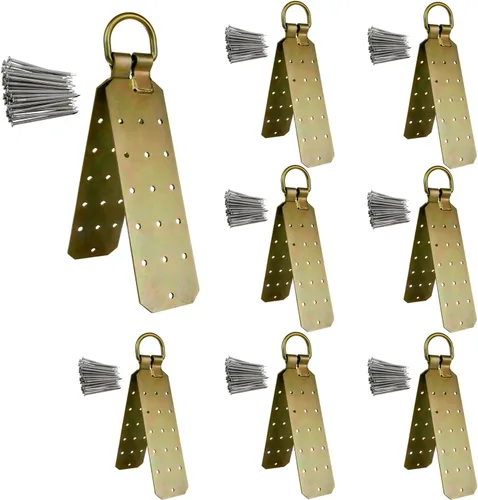 Malta Dynamics Anclaje de techo reutilizable 8PK – Anclaje temporal de protección contra caídas de techo compatible con OSHA y ANSI – Anclaje de