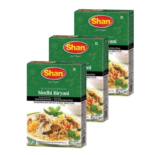 Miniatura 324 de Shan Korma Recipe and Seasoning Mix 1.76 oz (50g) - Spice Powder for Traditional Meat in Yogurt Sauce - Suitable for Vegetarians - Airtight Bag in a