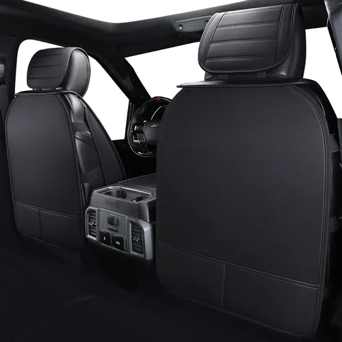 Miniatura 3 de YIERTAI Fundas de asiento F150 compatibles con Ford F-150 2009-2025 2026 2017-2025 2026 F250 F350 F450 Camión Crew Cab Supercab Super Duty Limited