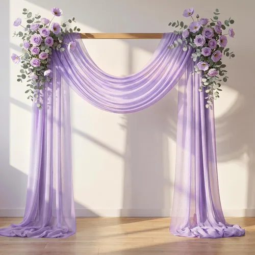 Miniatura 13 de Tela Negra para Drapeado de Arco de Boda 1 Panel 30'' x 20 Pies Cortinas Negras Tela Transparente Telón de Fondo Telas para Drapeado de Arco