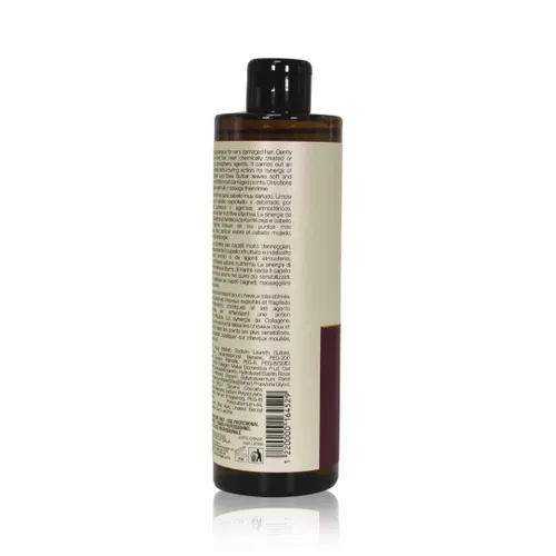 Miniatura 4 de LINANGE Champú de reconstrucción de emergencia para cabello muy dañado con colágeno, queratina y manteca de karité, champú nutritivo