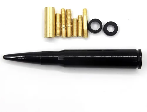 Miniatura 4 de Antena de 50 Cal Stubby con mástil para eliminar la antena de pista, reemplazo para Ford F150 F250 F350 RAM 1500 2500 GMC Denali Chevy Pick-up