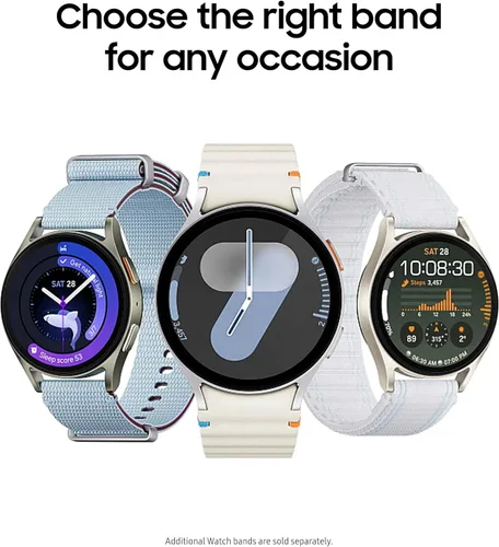 Miniatura 10 de SAMSUNG Galaxy Watch 7 1.732 in Bluetooth AI Smartwatch + banda gratis, puntaje de energía, consejos de bienestar, seguimiento de frecuencia