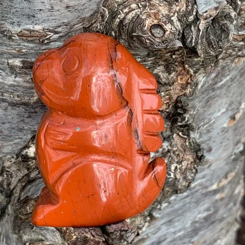 Miniatura 4 de YGLINE Figuras de dinosaurio para bebé, piedras de cristal, piedras preciosas talladas a mano, estatua de cristal curativo, tallas de animales
