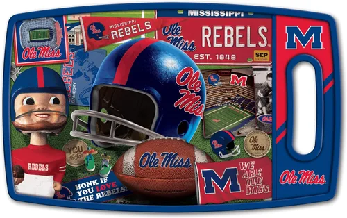 Miniatura 48 de YouTheFan NCAA Retro Series Tabla de cortar