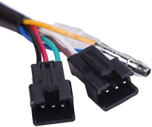 Miniatura 6 de Tbest Acelerador de pulgar, acelerador con pantalla, conjunto de control de velocidad del acelerador de pulgar de 12 V 99 V para scooter eléctrico