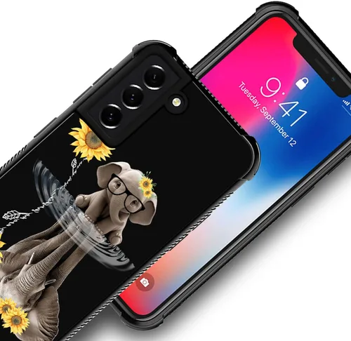 Miniatura 550 de CARLOCA Funda compatible con Samsung Galaxy S22 Ultra, diseño gráfico de Star Howling Wolfs Samsung Galaxy S22 Ultra, diseño gráfico, a prueba