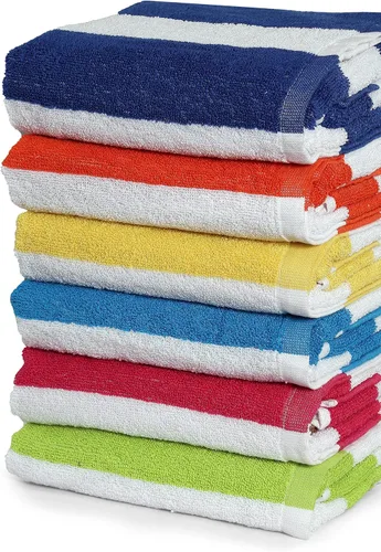 Miniatura 5 de Juego de toallas de 8 piezas ultra suave, 100% algodón puro, 2 toallas de baño grandes de 28 x 56 pulgadas, 2 toallas de mano para baño de 16 x 26