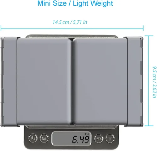 Miniatura 6 de Arteck Teclado Bluetooth plegable, mini teclado inalámbrico plegable portátil para iOS iPad de 10.2 pulgadas, Pro, Air, 9.7 pulgadas, Mini, Android