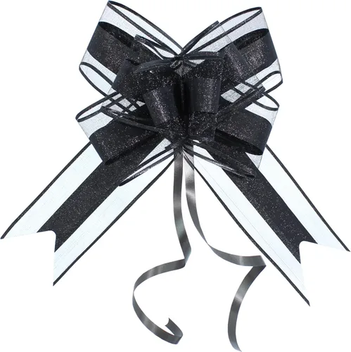 Miniatura 10 de Lazos para envolver regalos, 15 lazos de regalo grandes a granel para paquetes de regalos, cestas de regalo, Navidad, boda y decoración de fiestas