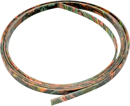 Miniatura 9 de Musiclily 1650x6x1.5mm Tira de Purfling de Encuadernación de Guitarra de Plástico para Piezas de Guitarra Acústica Clásica, Perla Negra Negro