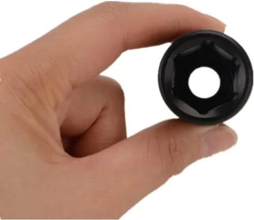 Miniatura 5 de FLZOSPER Toma de impacto de 6 puntos de 1/2 pulgada x 0.394 in de profundidad, 42 CR-MO