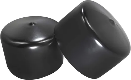 Miniatura 19 de Prescott Plastics Tapones de plástico flexibles de 1/2" (12.7 mm) de diámetro exterior, tapas redondas de tubo de metal negro, inserciones fuertes