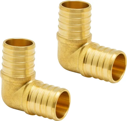 Miniatura 52 de SUNGATOR Paquete de 50 accesorios Pex de 1/2" en T, accesorios Pex de 1/2 pulgada en T, sin plomo, de latón, certificados NSF