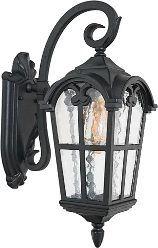 Miniatura 11 de Luces de pared para exteriores, para porche, patio, 17.1 pulgadas de alto, accesorios de iluminación de pared exterior blanca, impermeable
