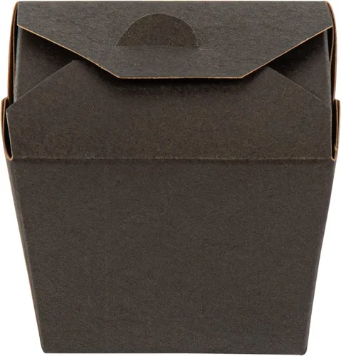 Miniatura 14 de Restaurantware Cajas chinas para llevar, paquete de 25 cajas de 8 onzas, resistentes a la grasa, contenedores de comida para llevar, desechables