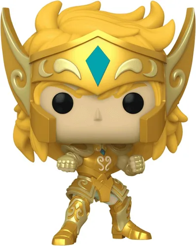 Miniatura 3 de Funko Aquarius Hyoga: P o p ! Paquete de figuras de vinilo de animación con 1 protector gráfico compatible (1425-72058 - B)