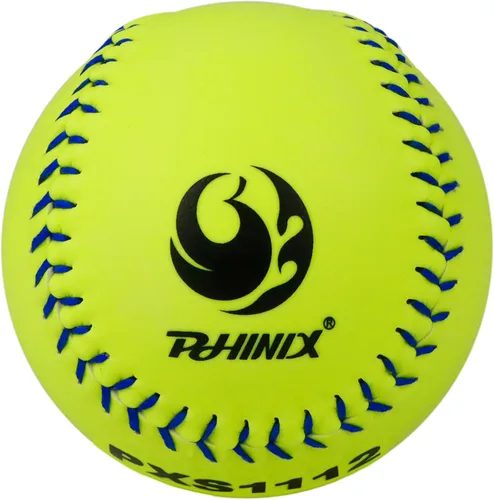 Miniatura 2 de PHINIX Practica softbol de lanzamiento rápido Tamaño y peso oficiales, calidad profesional, opciones de 11 y 12 pulgadas (COR .47 / Comp.375)