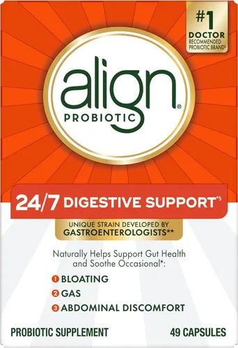 Align Probióticos, apoyo digestivo 24/7*§, probióticos para mujeres y hombres, probióticos para la salud digestiva, cápsulas probióticas para