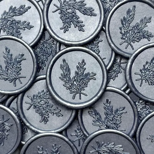 Miniatura 17 de 25 Calcomanías de Sellos de Cera Hechas a Mano, Sellos para Sobres, Calcomanías de Cera Autoadhesivas para Invitaciones de Fiestas de Boda, Sobres