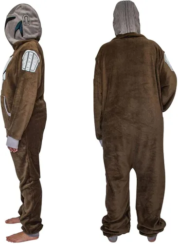 Miniatura 2 de Star Wars The Mandalorian Bounty Hunter Din Djarin - Mameluco unisex XXL Marrón